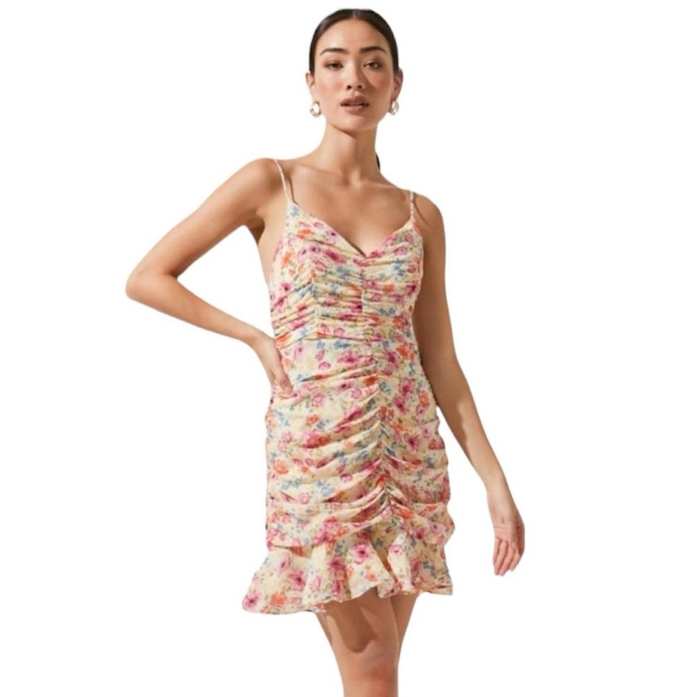 Floral mini dress
